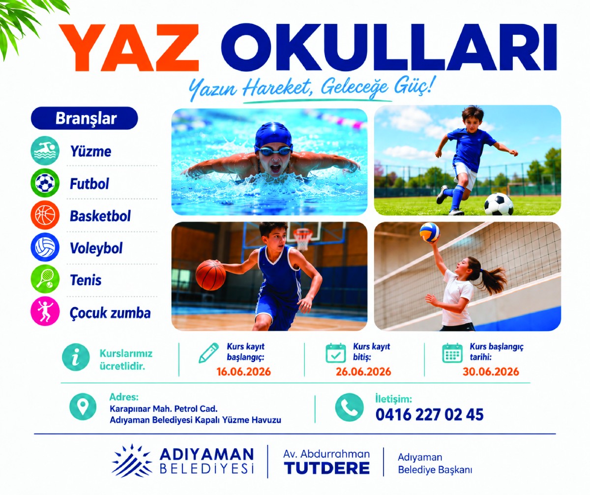  Yaz Okulları Yazın Hareket, Geleceğe Güç!