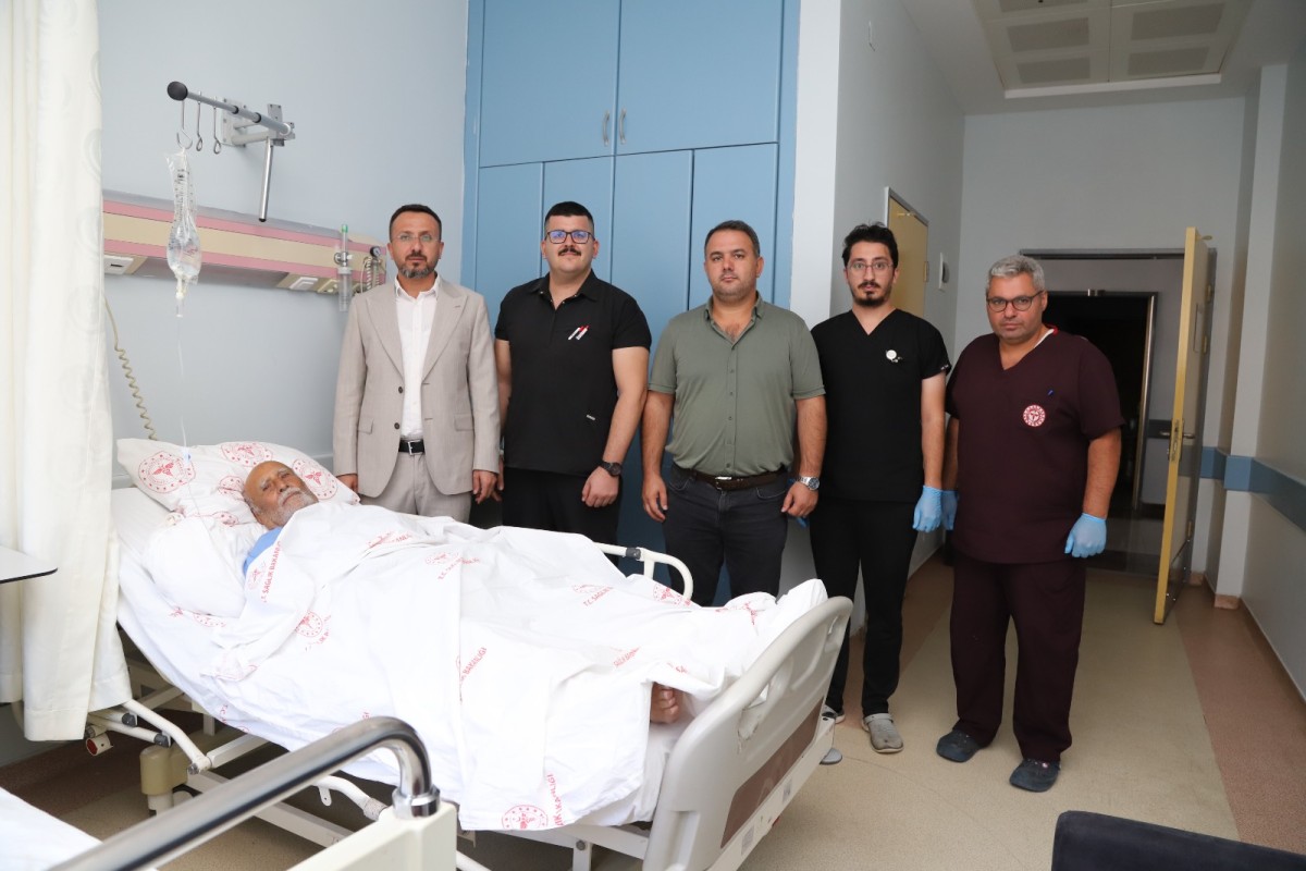 Kahta Devlet Hastanesi'nde İlk Kez Gerçekleştirilen Girişimle Damar Tıkanıklığı Tedavi Edildi