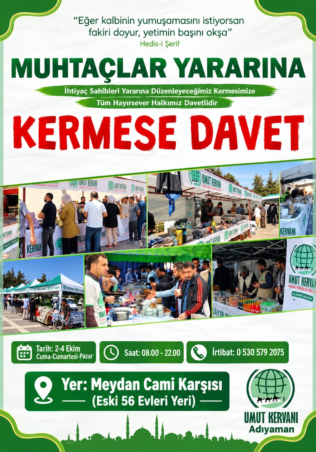 Umut Kervanı’ndan Muhtaçlar Yararına Kermes