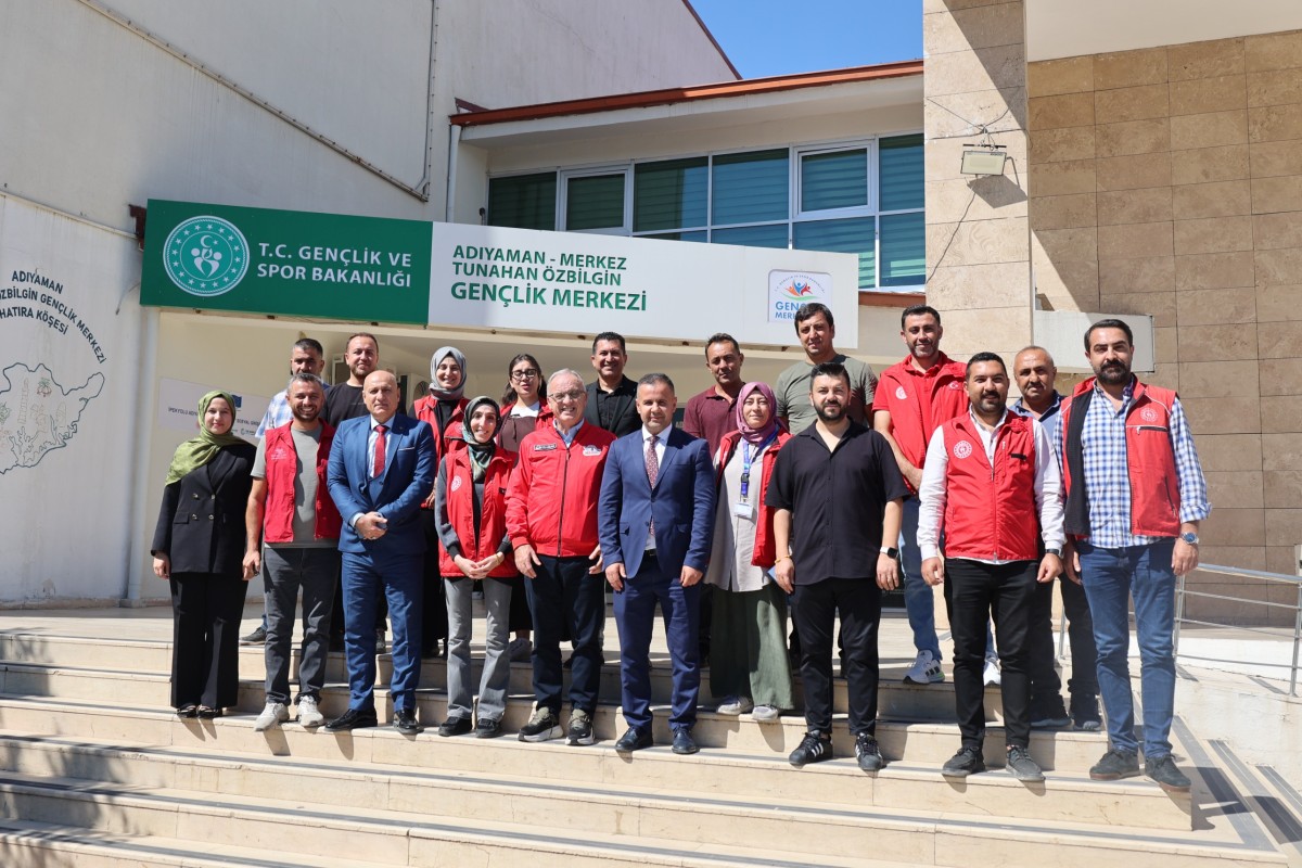 Gençlik Hizmetleri Genel Müdür Yardımcısı Ulusen’den Adıyaman’a Ziyaret