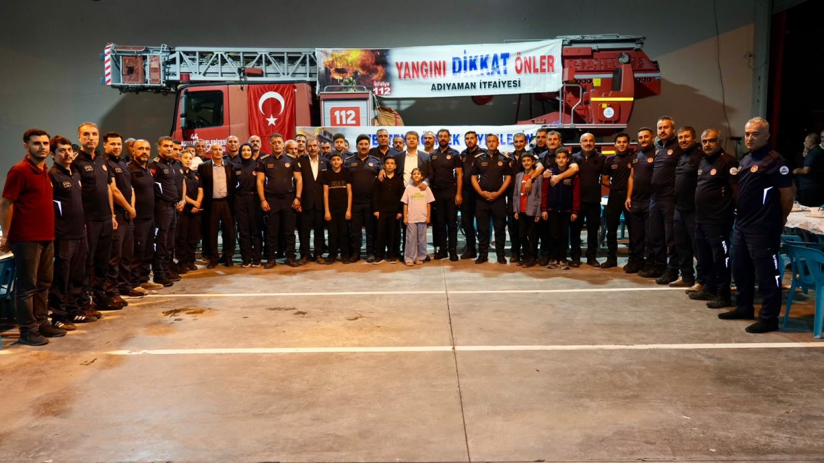 Başkan Tutdere İtfaiye Personeliyle Bir Araya Geldi: “Güçlü İtfaiye, Güvenli Adıyaman Demektir”