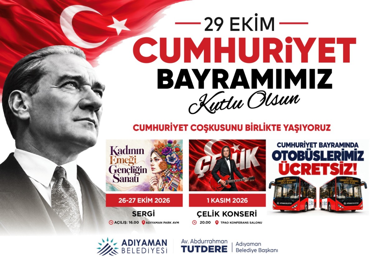29 EKİM CUMHURİYET BAYRAMIMIZ KUTLU OLSUN CUMHURİYET COŞKUSUNU BİRLİKTE YAŞIYORUZ