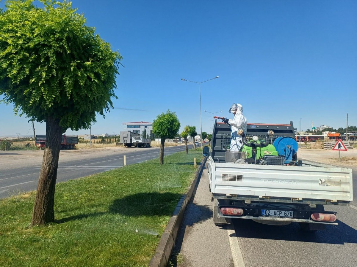 Adıyaman’da Park ve Bahçelere Yaz Bakımı
