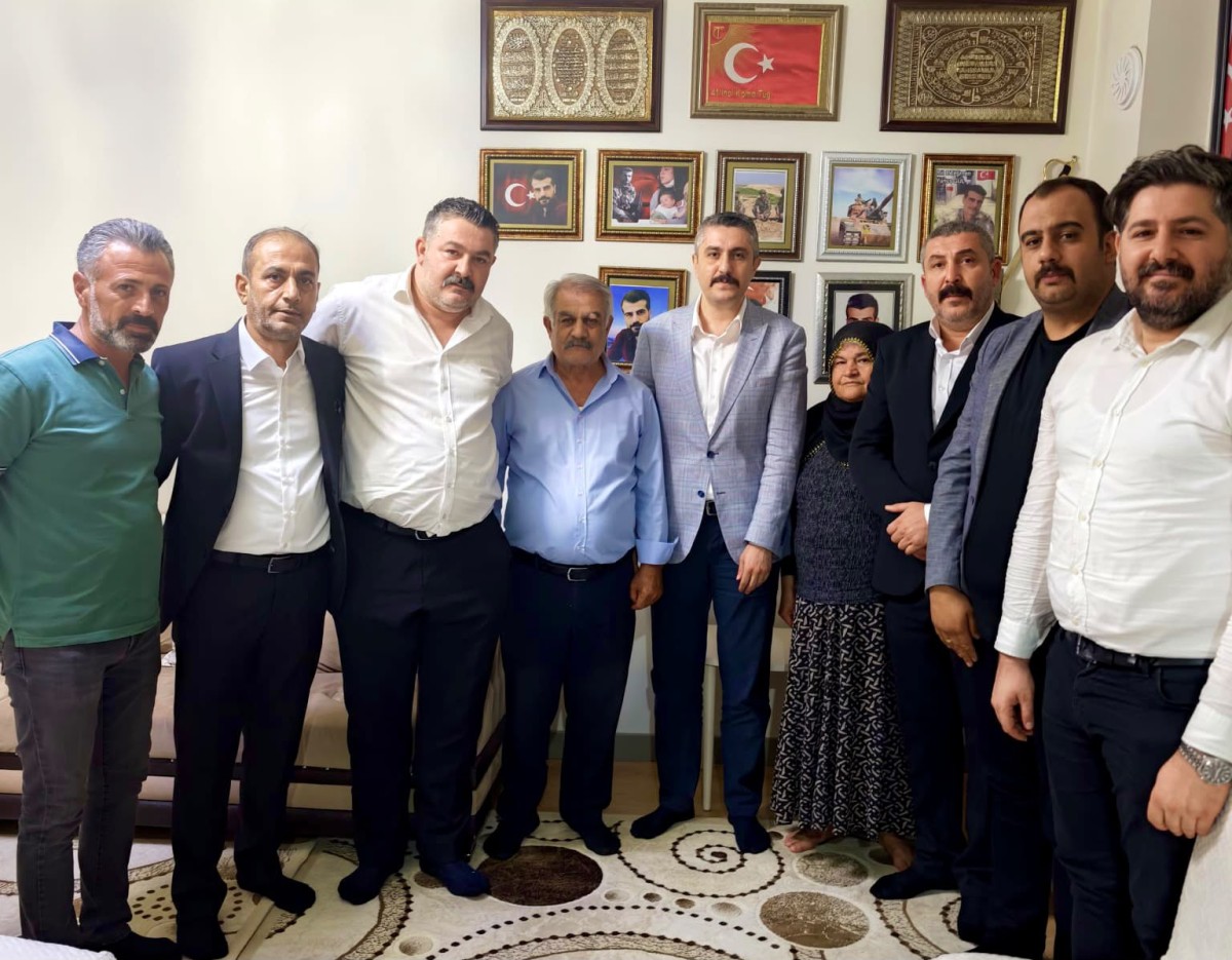 MHP Adıyaman Merkez İlçe Başkanlığı Terörsüz Türkiye’yi Anlatmak İçin Şehit Ailesi Ziyaretlerine Başladı